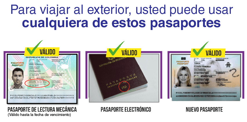 pasaporte colombiano